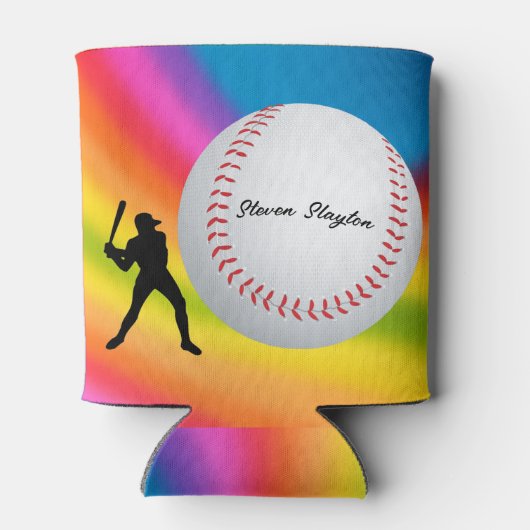 Baseball Player or just a Fan personalize 缶クーラー (裏面)