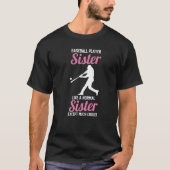 Baseball Player Sister Tシャツ (正面)