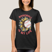 Baseball quote for baseball players  1 tシャツ (正面)