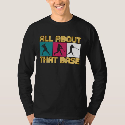 Baseball quote for baseball players tシャツ (正面)