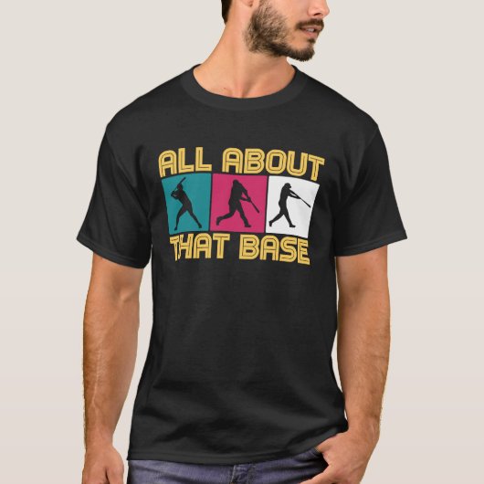 Baseball quote for baseball players tシャツ (正面)