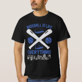Baseball Quotes  Baseball Fan Gift Tシャツ (正面)