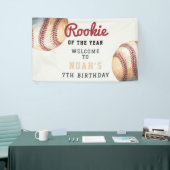 Baseball Rookie of the Year 7th Birthday Welcome  横断幕 (トレードショー)