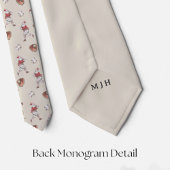 Baseball Santa Christmas Necktie with Monogram ネクタイ