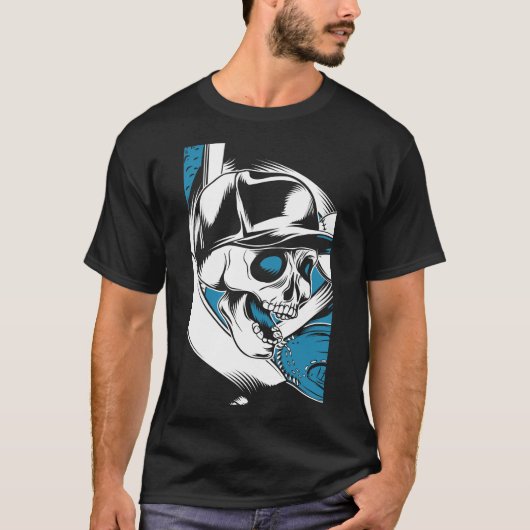 Baseball Skull Tシャツ (正面)