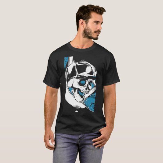 Baseball Skull Tシャツ (正面フル)
