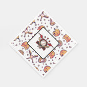 Baseball Sports  スタンダードランチョンナプキン (角)