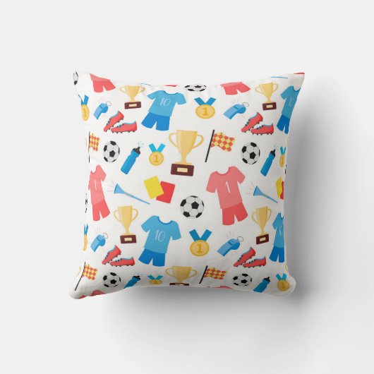 Baseball sports Pattern  クッション (裏面)