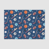 Baseball sports Pattern 薄葉紙 (正面)