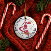 baseball sports team boy athlete custom セラミックオーナメント