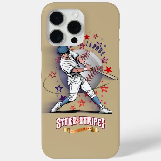 Baseball Stars & Stripes | Case-Mate iPhoneケース (裏面)