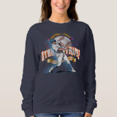 Baseball Stars & Stripes (D. mode) | Women  スウェットシャツ (正面)