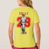 Baseball Stars & Stripes | Kids Tシャツ (裏面)