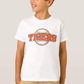 Baseball Team Detroit Tiger Tシャツ (正面)