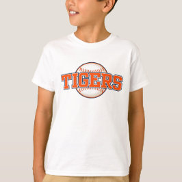 Baseball Team Detroit Tiger Tシャツ