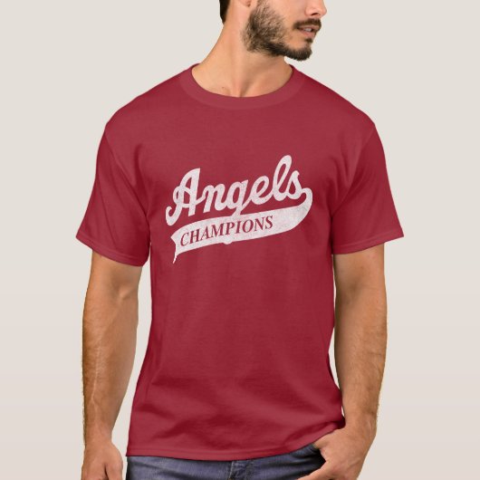 Baseball Team Los Angeles Angel Tシャツ (正面)