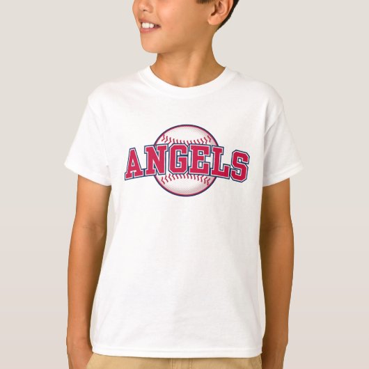 Baseball Team Los Angeles Angel Tシャツ (正面)