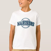 Baseball Team Seattle Mariner Tシャツ (正面)