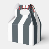 Baseball Thank パーソナライズされた You Baby Shower フェイバーボックス (裏面サイド)