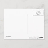 Baseball Thank Youポストカード ポストカード (裏面)