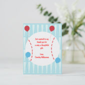 Baseball Thank You Post Card ポストカード (スタンド正面)