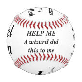 Baseball that feels pain 野球ボール (正面)