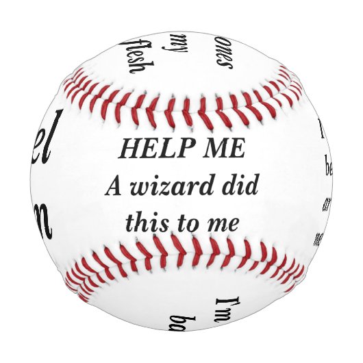 Baseball that feels pain 野球ボール (正面)