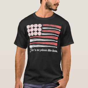 Baseball Therex27s No Place Like Home Tシャツ