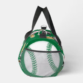 Baseball Til Death Green Screwball Graphics ダッフルバッグ (右)