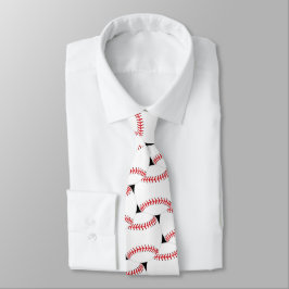 Baseball Tiled Design Necktie ネクタイ