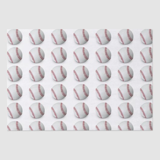 Baseball tissue paper 薄葉紙 (正面)
