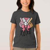 Baseball Valentine's day Shirt  トライブレンドＴシャツ (正面)