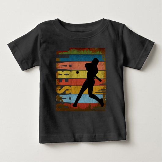 BASEBALL VINTAGE STYLE ベビーTシャツ (正面)