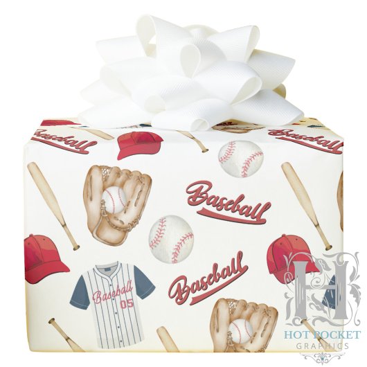 Baseball Wrapping Paper ラッピングペーパー