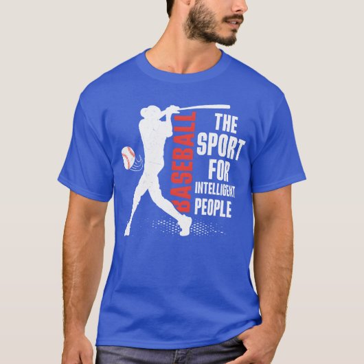 Baseballhe Sport For Intelligent People Sport Fa f Tシャツ (正面)