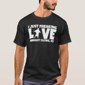 Basejumper Joke Basejump Skydiver Wingsuiting Wing Tシャツ (正面)