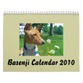 Basenjiのカレンダー2010年 カレンダー (カバー)