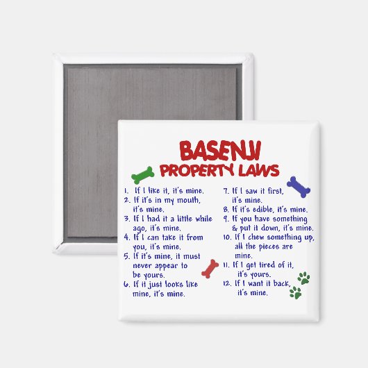 BASENJI財産法2 マグネット (正面/裏面)