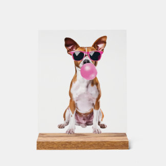 Basenji アクリルサイン
