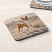 Basenji コースター (左側)