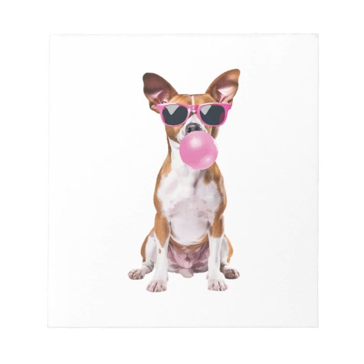 Basenji ノートパッド (正面)