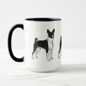 Basenji マグカップ (左)