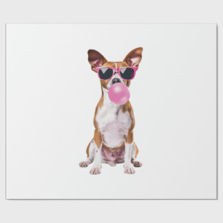 Basenji ラッピングペーパー