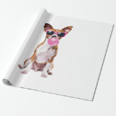 Basenji ラッピングペーパー (アンロールド)