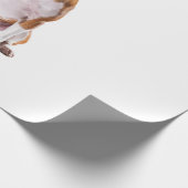 Basenji ラッピングペーパー (角)