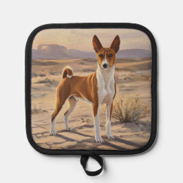 Basenji 鍋敷き