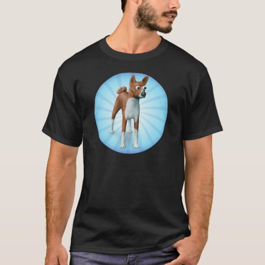 Basenji BAS1 Tシャツ (正面)