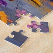 Basenji Dogs Trick-or-Treating Halloween Costumes ジグソーパズル (側面)