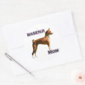 Basenji Mom 4 – シール (封筒)