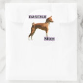 Basenji Mom 4 – シール (バッグ)